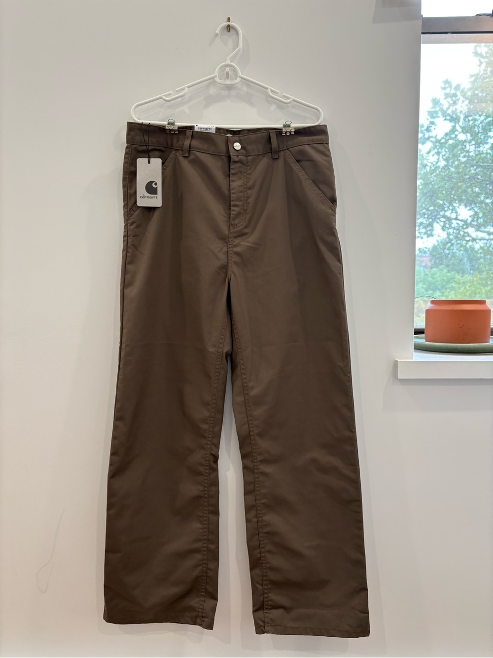 Carhartt WIP Brown Work Pants
